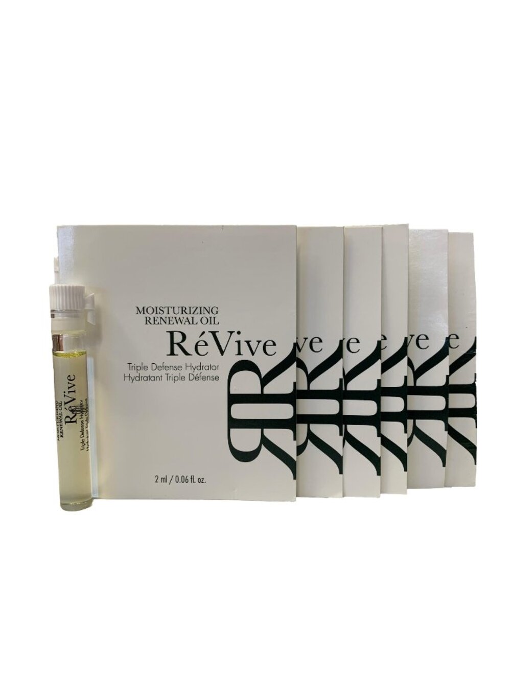 Revive 6 Piece Moisturizing Renewal Oil Triple Defense Hydrator 2ml Each